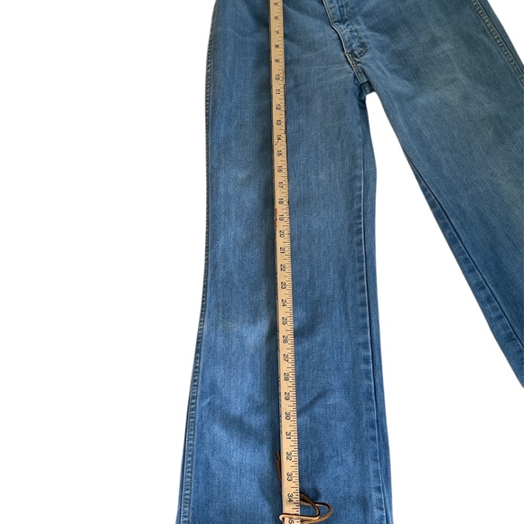 Vintage Pentimento jeans, flare bell bottom, high waist, size 26. - Picture 3 of 6